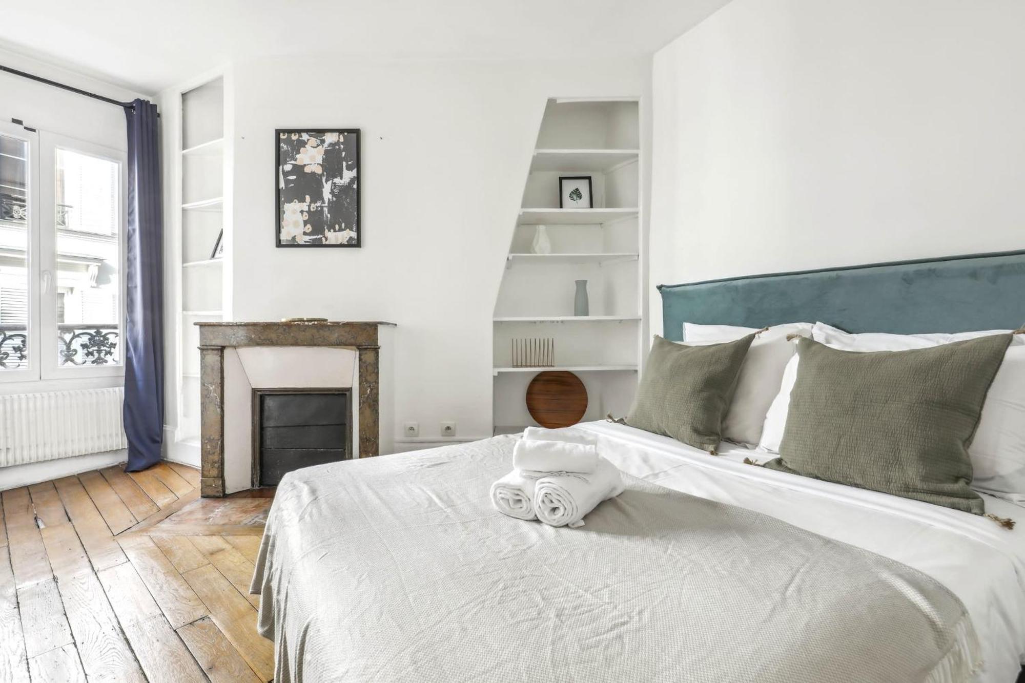 Le Marais 1Br Place Saint Parijs Buitenkant foto